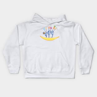 ET series - take a trip on a banana Kids Hoodie